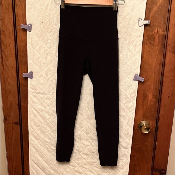 Lululemon Align Black High-Waisted Leggings - Picture 1 of 6